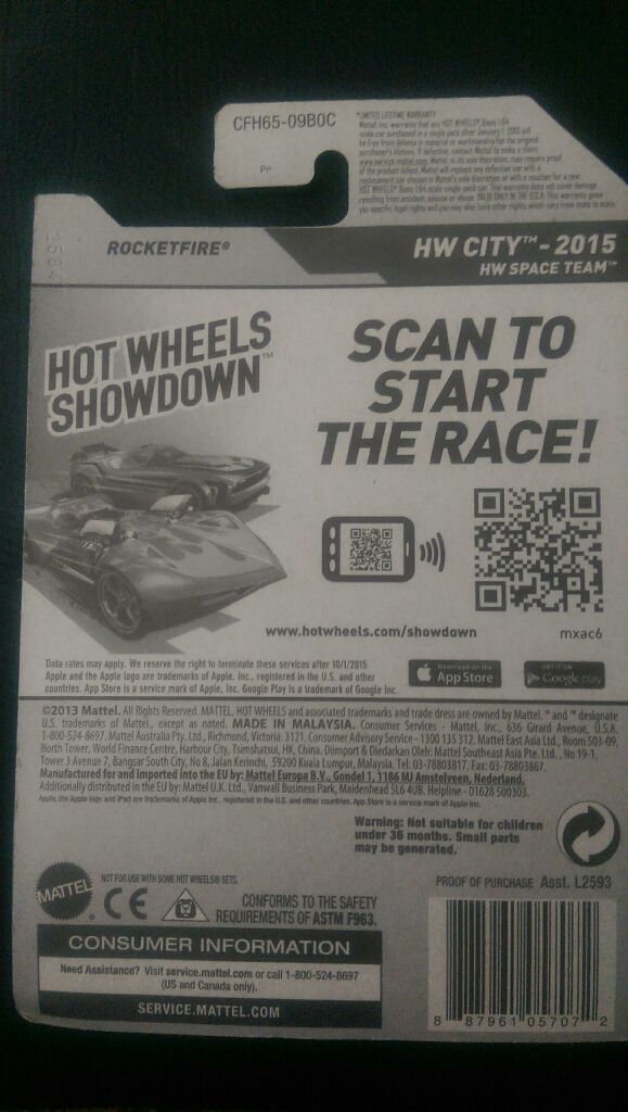 Rocketfire - ’15 Treasure Hunt toy car collectible - Main Image 2