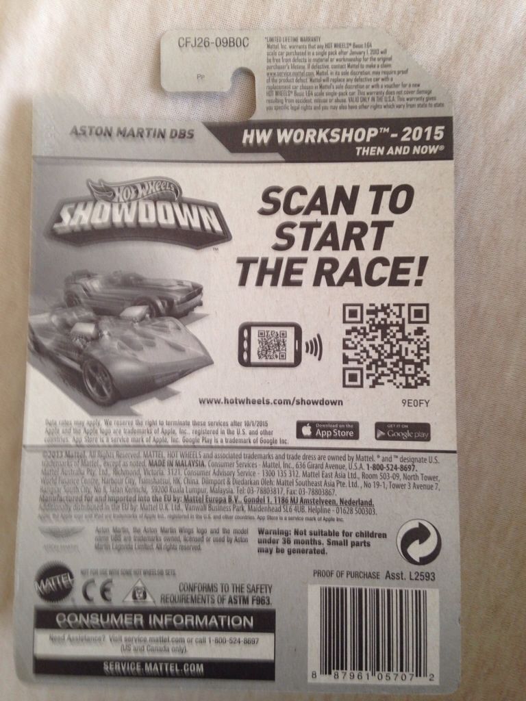 Aston Martin DBS - 2013 HW Workshop toy car collectible - Main Image 2