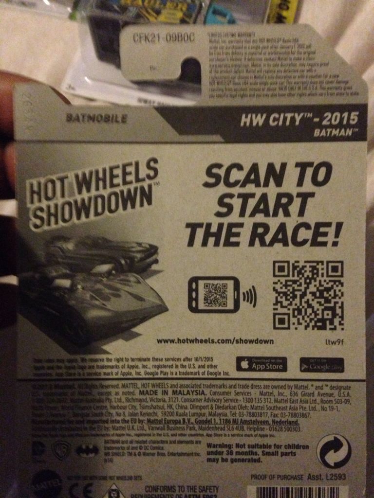 Batmobile  toy car collectible - Main Image 2