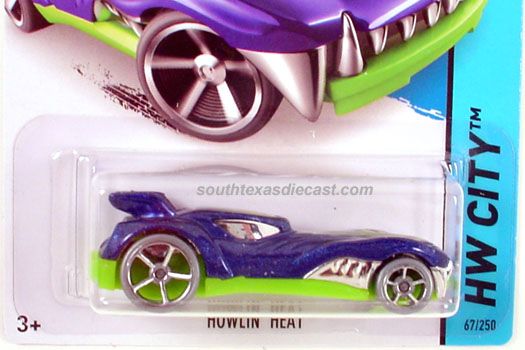 Howlin’ Heat - 2014 HW City - Medieval Riders toy car collectible - Main Image 1