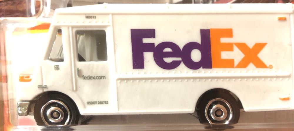 Express Delivery FEDEX - 2023 MBX City toy car collectible - Main Image 4