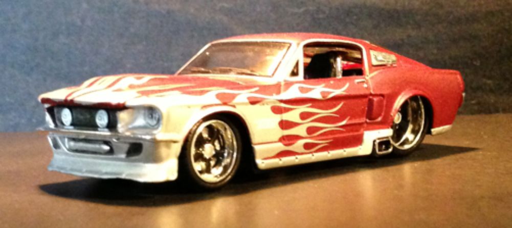 Loose 1967 Fastback Mustang GT  toy car collectible - Main Image 2