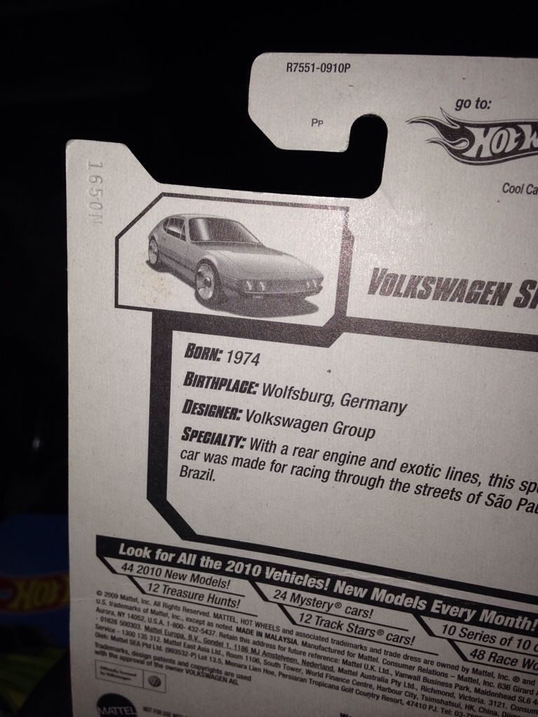 Volkswagen Sp2 - All Stars toy car collectible - Main Image 2