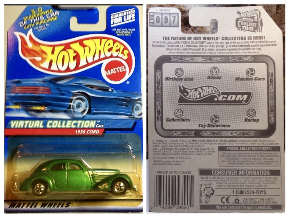 ‘36 Cord - Virtual Collection toy car collectible - Main Image 4