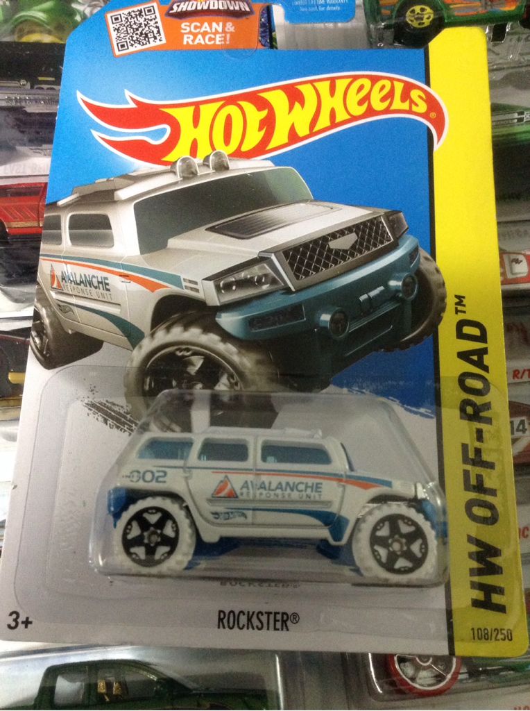 Rockster ‘15 - HW off-road ice Mountain toy car collectible - Main Image 1