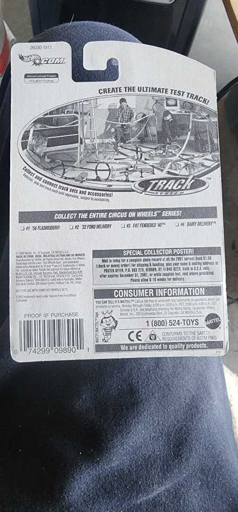 Fat Fendered ‘40 - Circus On Wheels toy car collectible - Main Image 2