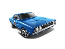 ’69 Dodge Charger 500 - HW City Performance toy car collectible - Main Image 2