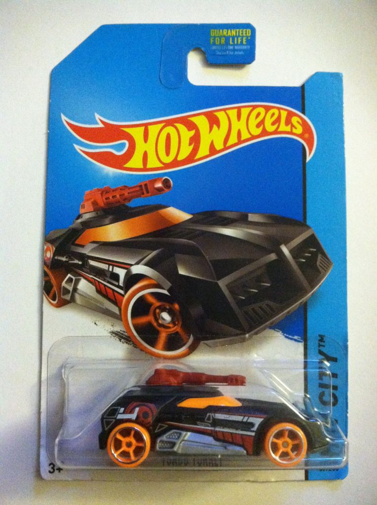 Turbo Turret - 2014 HW City - Future Fleet toy car collectible - Main Image 1