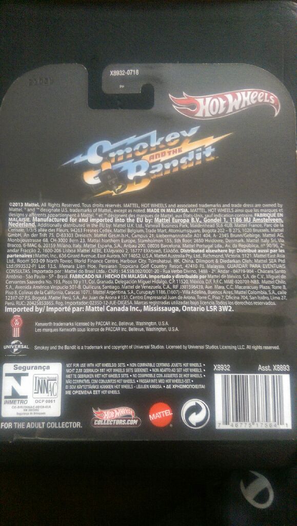 75 keywords w900 - Smokey and The Bandit toy car collectible - Main Image 2