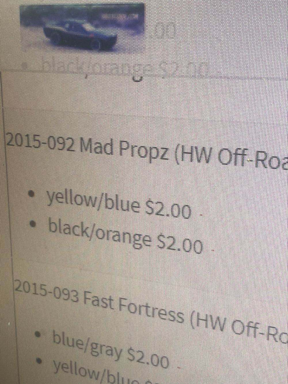 Madd Propz - 2014 HW Off-Road toy car collectible - Main Image 3