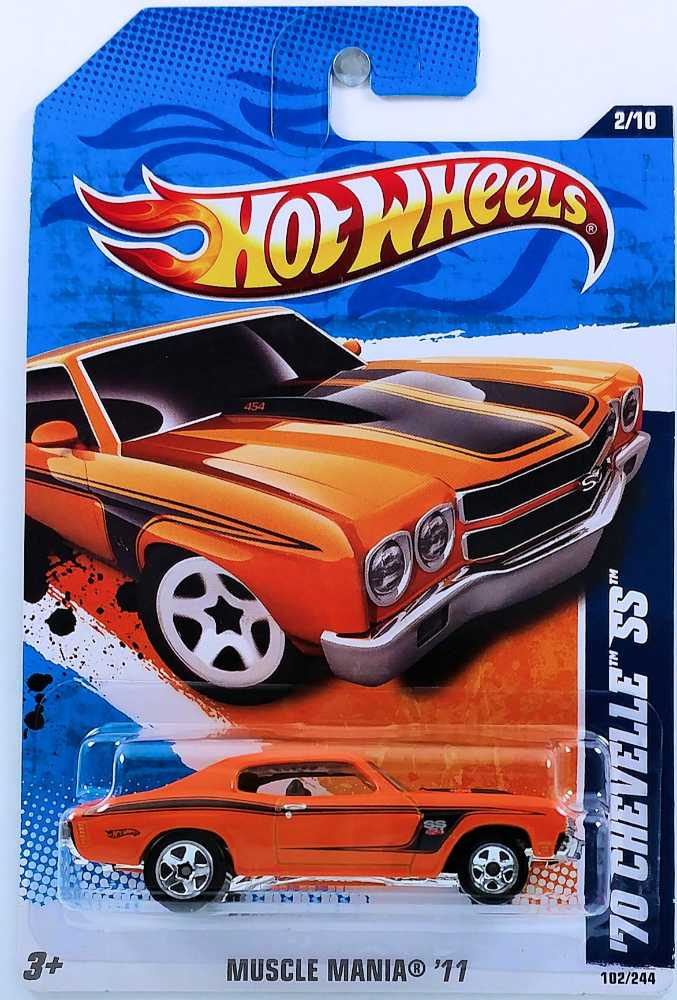 1970 Chevelle SS - Muscle Mania toy car collectible - Main Image 2