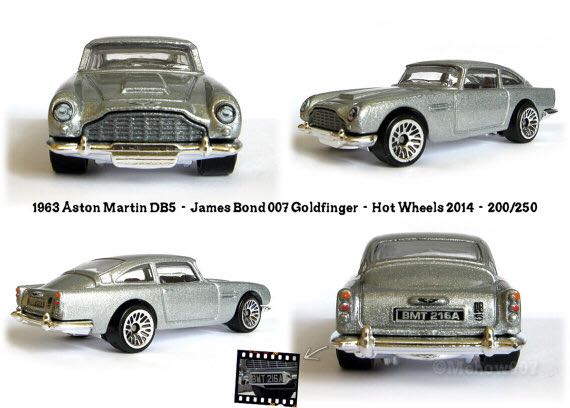 Aston Martin DB5 1963 - Aston Martin toy car collectible - Main Image 2