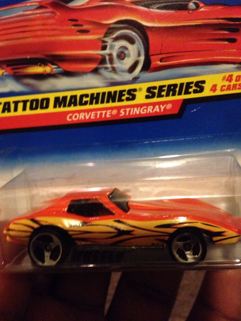 Corvette Stingray - Tattoo Machines toy car collectible - Main Image 1
