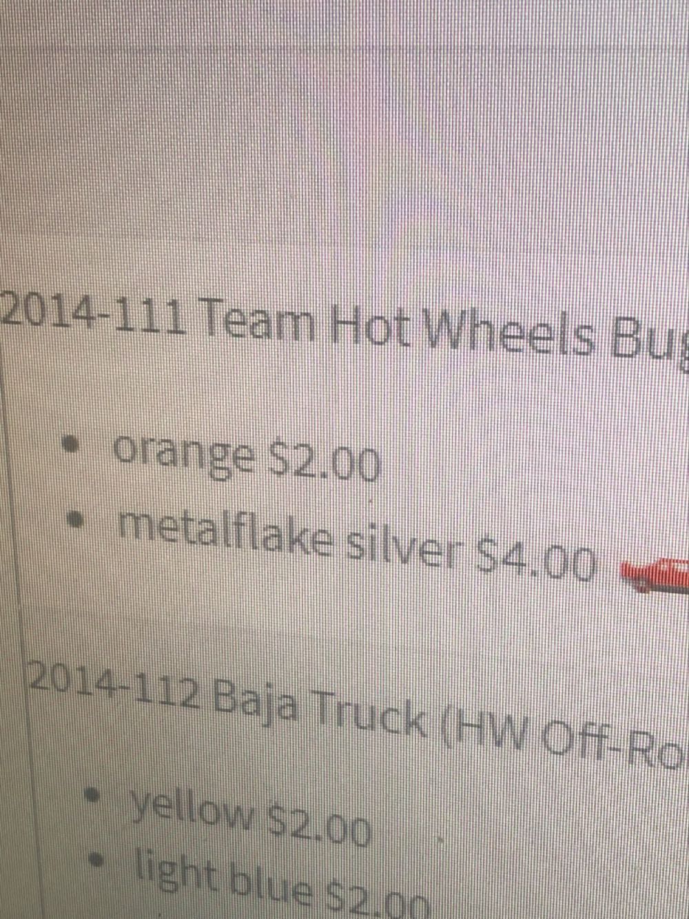 Team Hot Wheels Buggy - 2014 HW Off-Road toy car collectible - Main Image 3