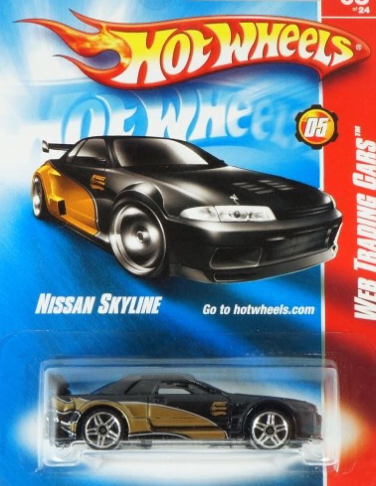 Nissan Skyline - 2008 Web Trading Cars toy car collectible - Main Image 1