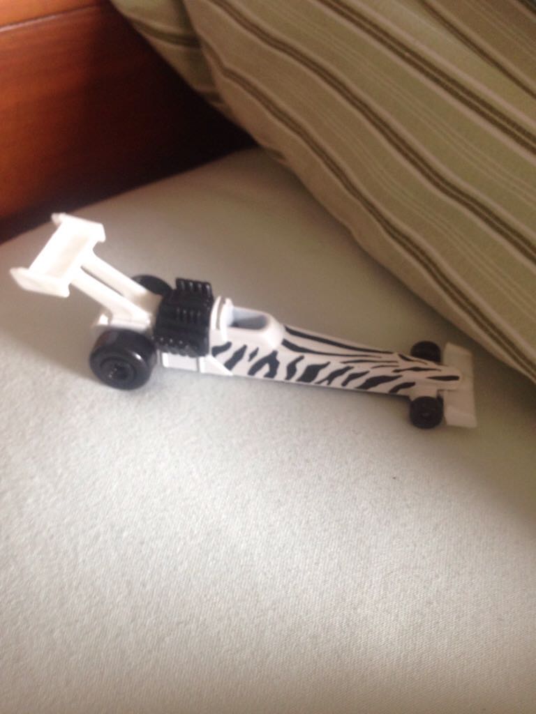 Hot Wheels Dragster (McDonalds) - 1996 Series Happy Meal toy car collectible - Main Image 1