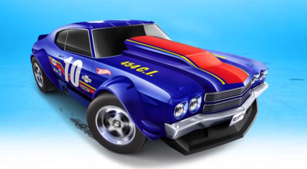 ’70 Chevy Chevelle - ’15 HW Workshop toy car collectible - Main Image 2