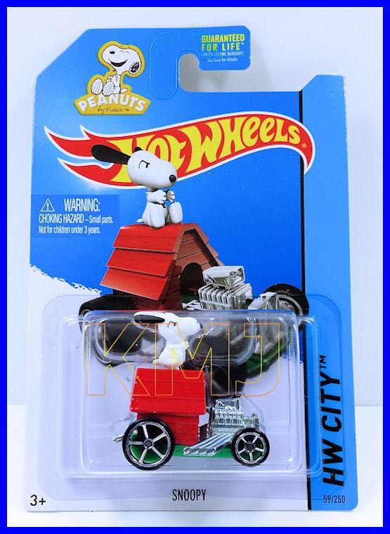 Snoopy - HW City - 2014 toy car collectible - Main Image 2
