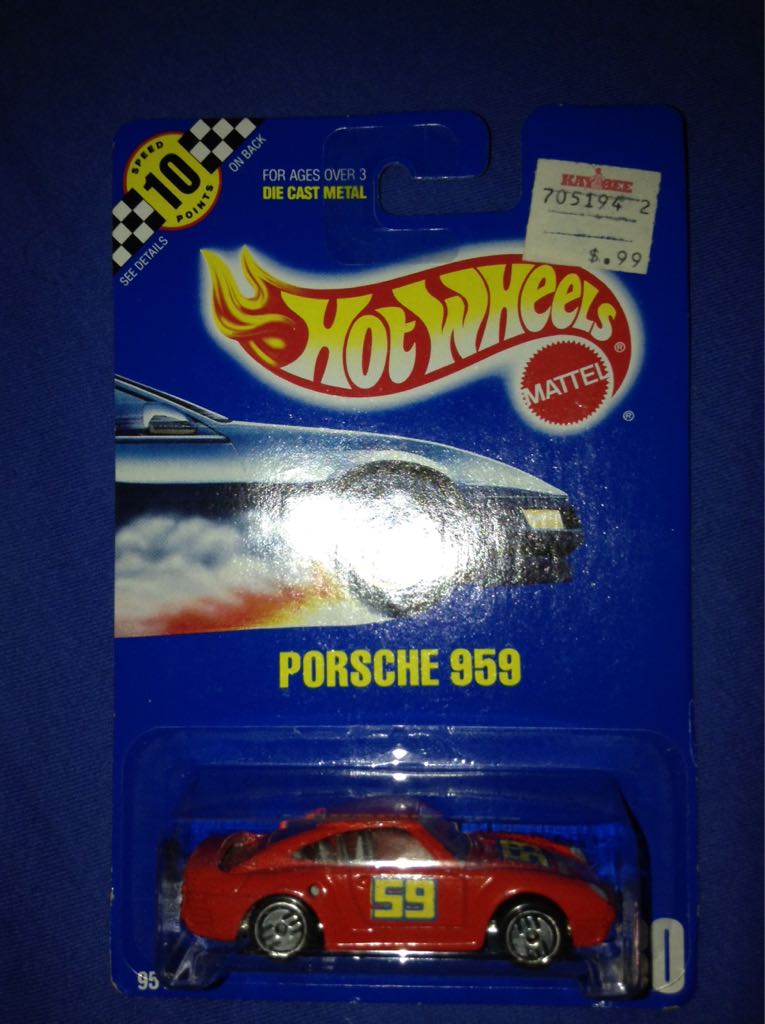 Porsche 959 - Mainline toy car collectible - Main Image 1
