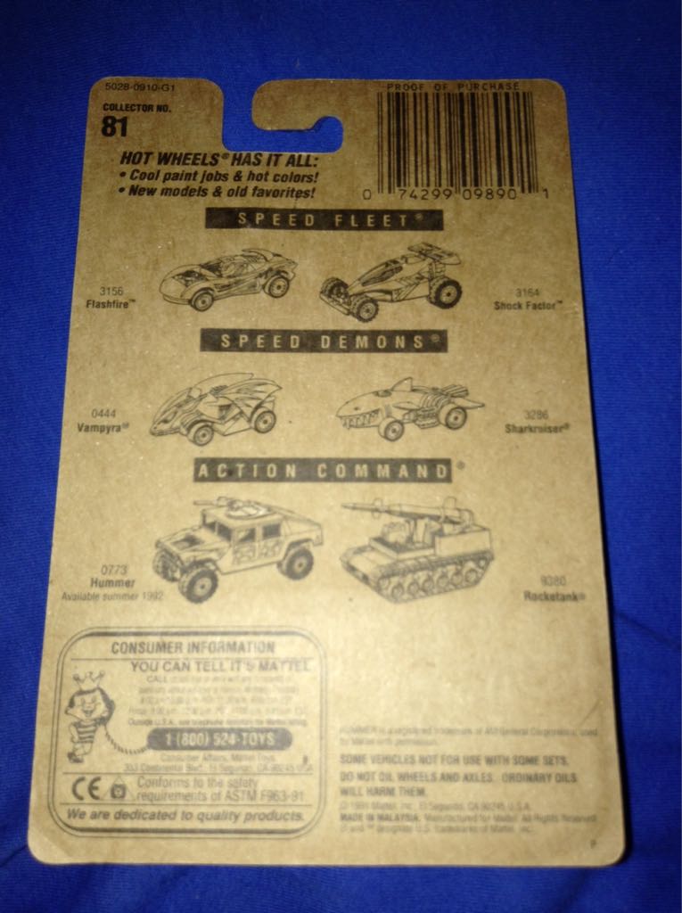 Ratmobile - Mainline toy car collectible - Main Image 2