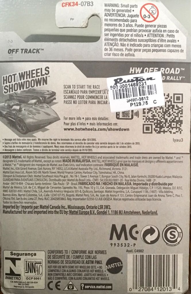 Off Track - ’15 HW Off-Road toy car collectible - Main Image 2