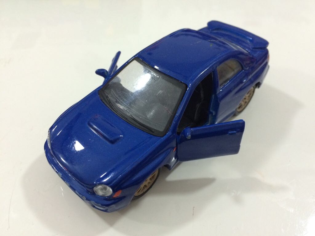 2002 Subaru Impreza WRX STI - Welly Nex toy car collectible - Main Image 2
