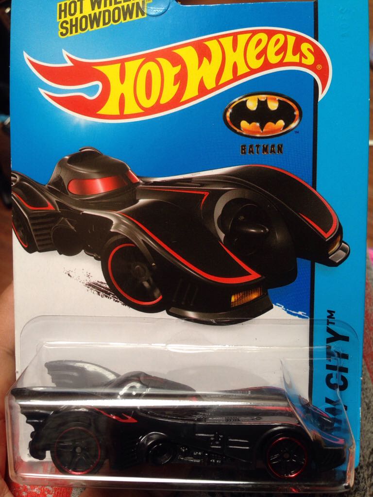 Batmobile HW CITY - HW City toy car collectible - Main Image 1