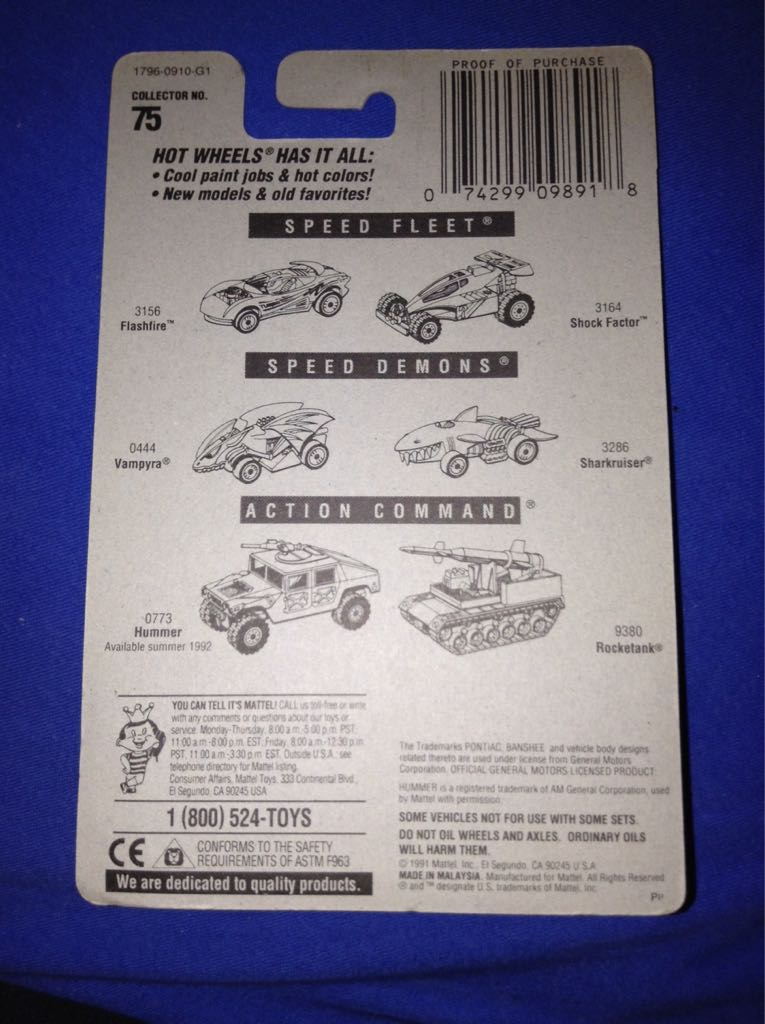 Pontiac Banshee - Mainline toy car collectible - Main Image 2