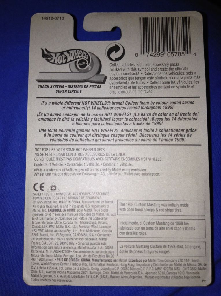 VW Bus - 1996 First Editions toy car collectible - Main Image 2