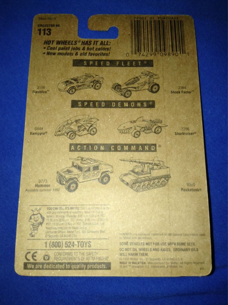 Speed Shark - Mainline toy car collectible - Main Image 2
