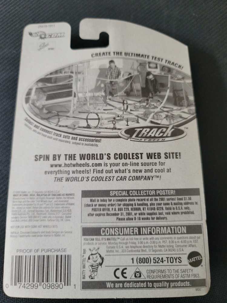 ’65 Impala - 2000 Hot Wheels toy car collectible - Main Image 3