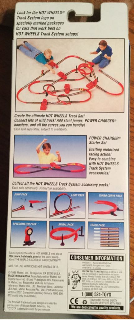 Racing World  - 5 pack toy car collectible - Main Image 2