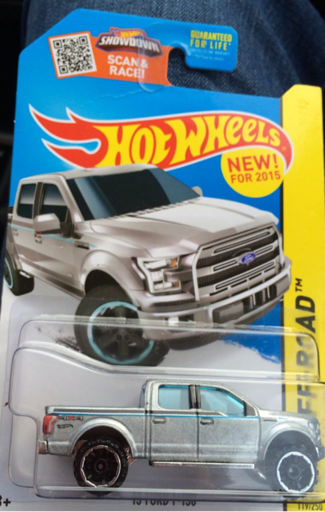 Hot Wheels Ford F-150 ‘15 - HW Off Road Hot Trucks toy car collectible - Main Image 1