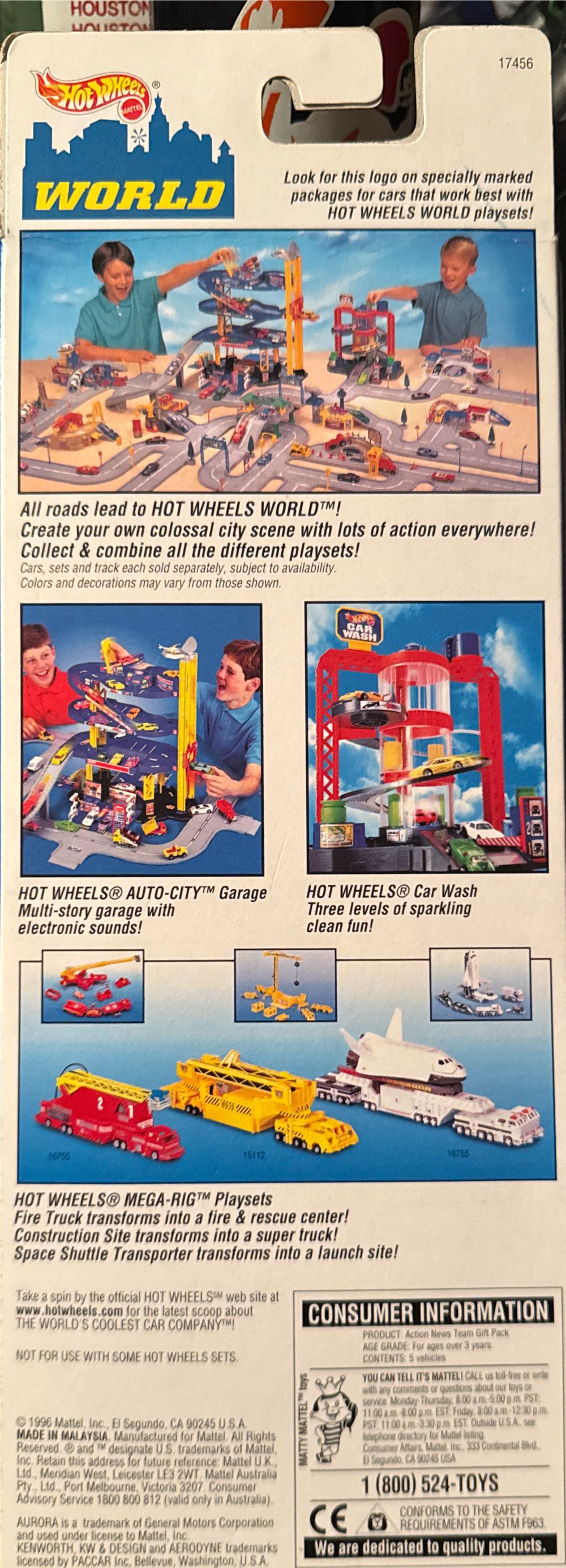 Action News Team - 5 pack toy car collectible - Main Image 2