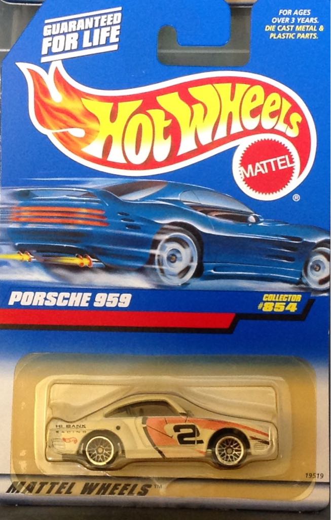 1998 Hot Wheels Porsche 959 - 1998 Hot Wheels toy car collectible - Main Image 1