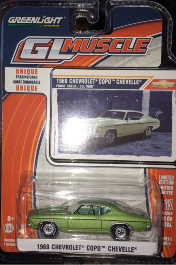 Greenlight 1969 Chevrolet Copo Chevelle - GL Muscle toy car collectible - Main Image 1
