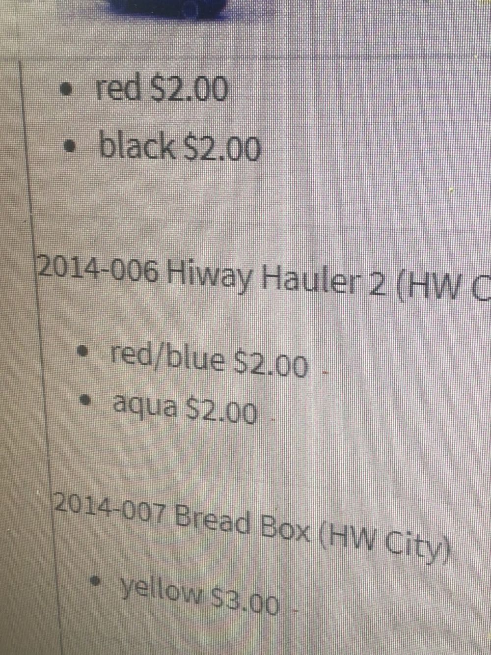 Hiway Hauler - HW City toy car collectible - Main Image 3