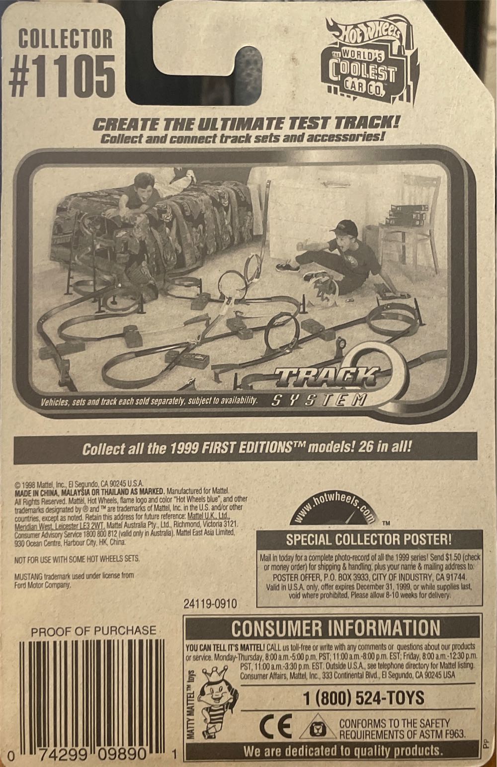 Mustang Mach 1 - # collector series toy car collectible - Main Image 2