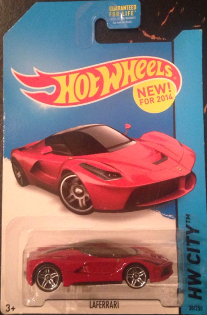 Ferrari Laferrari - HW City toy car collectible - Main Image 1