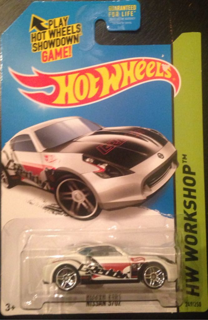 Nissan 370Z - HW WORKSHOP toy car collectible - Main Image 1