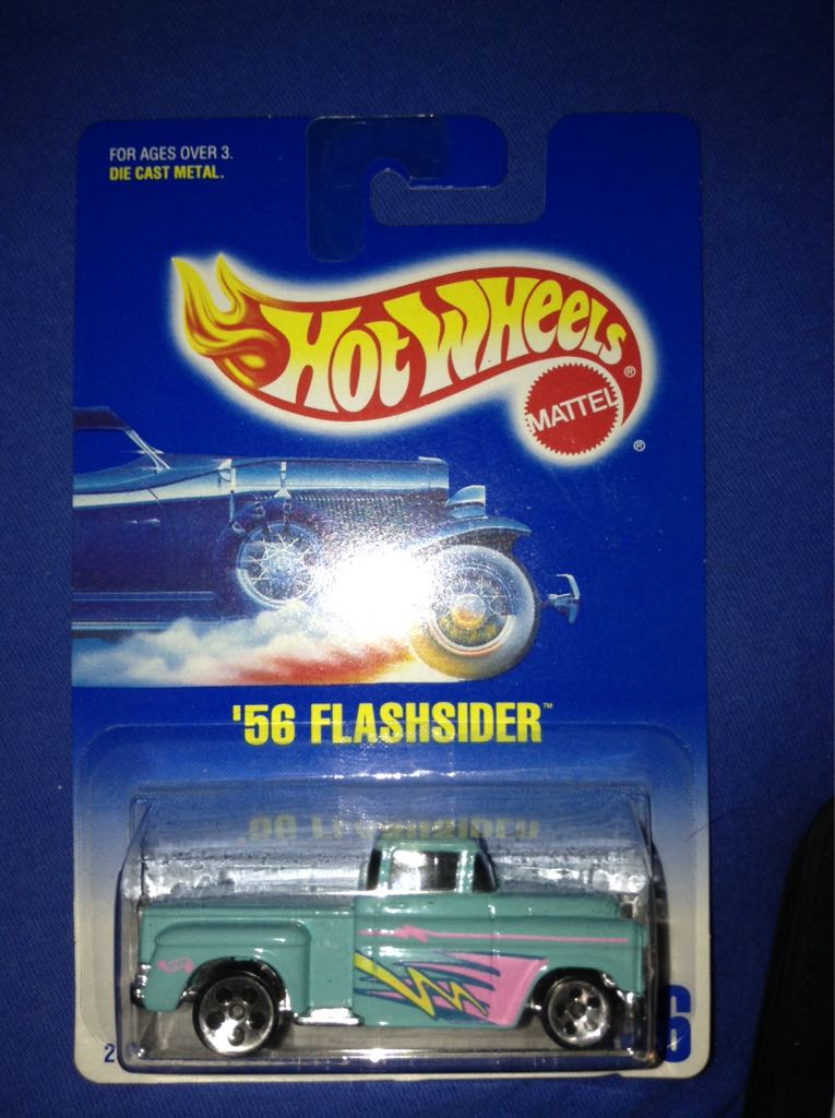 ’56 Flashsider - Blue Card toy car collectible - Main Image 1