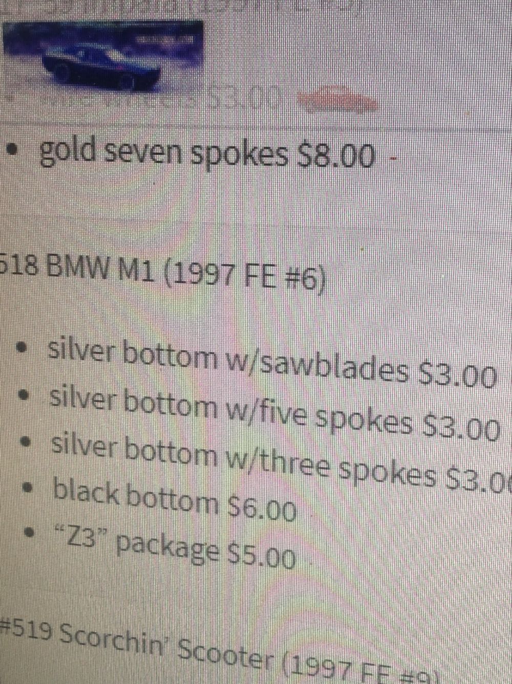 BMW M Roadster - First Editions toy car collectible - Main Image 3