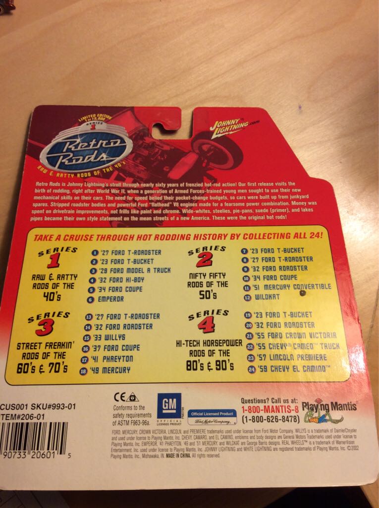 Johnny Lightning - ’29 Ford Model A Truck - Retro Rods toy car collectible - Main Image 2