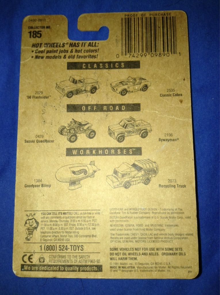 Propper Chopper - Mainline toy car collectible - Main Image 2