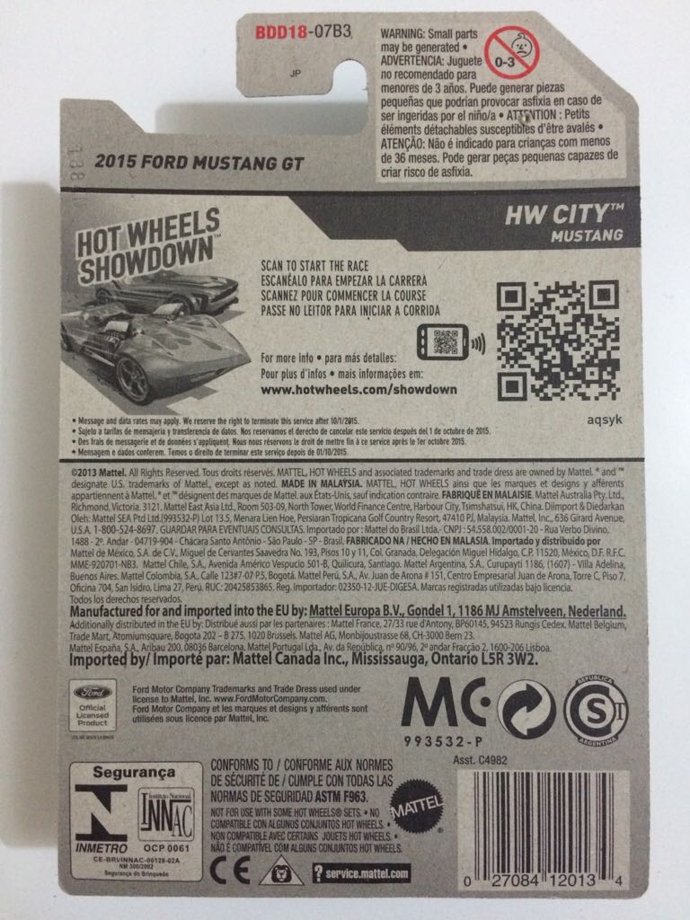 2015 Ford Mustang GT - Mustang toy car collectible - Main Image 2