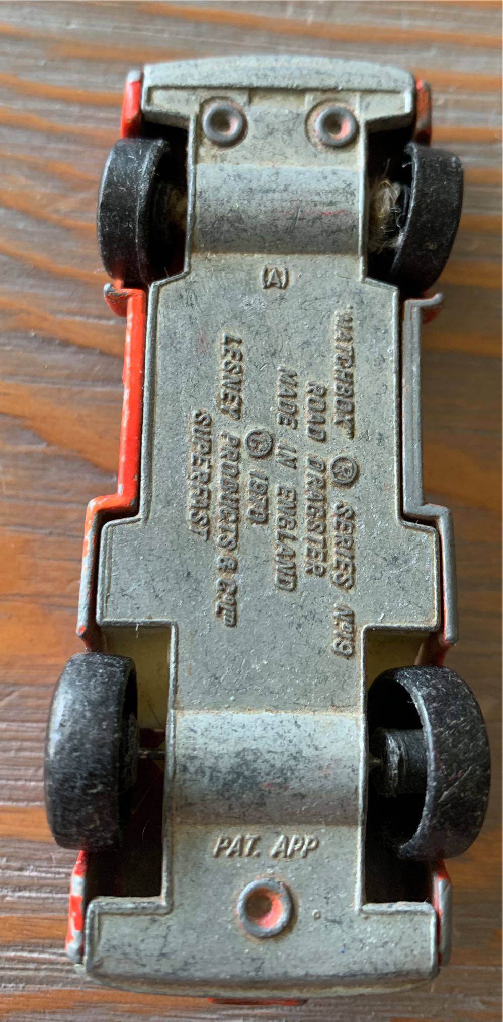 Road Dragster - 1-75 Matchbox Superfast toy car collectible - Main Image 4