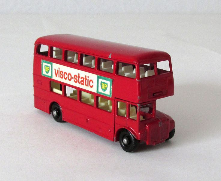 British Leyland Double Decker Bus 60’s - Lesney toy car collectible - Main Image 1