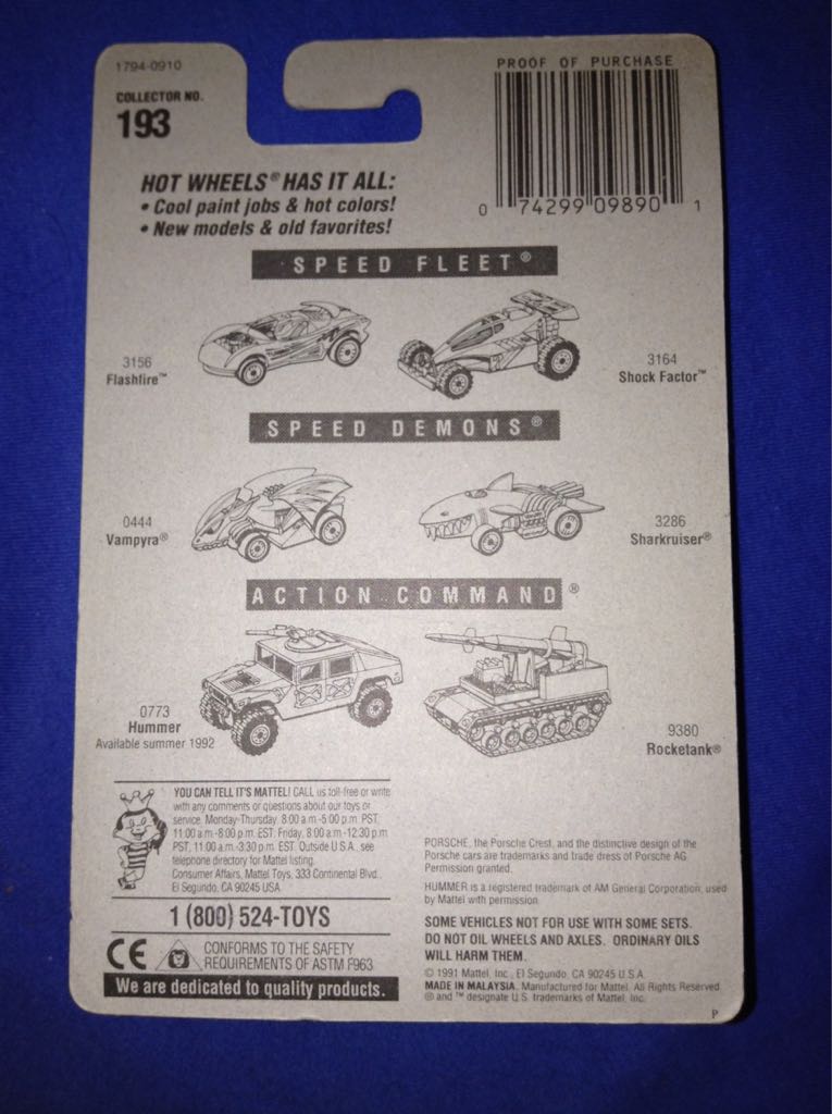 Porsche 959 - Mainline toy car collectible - Main Image 2