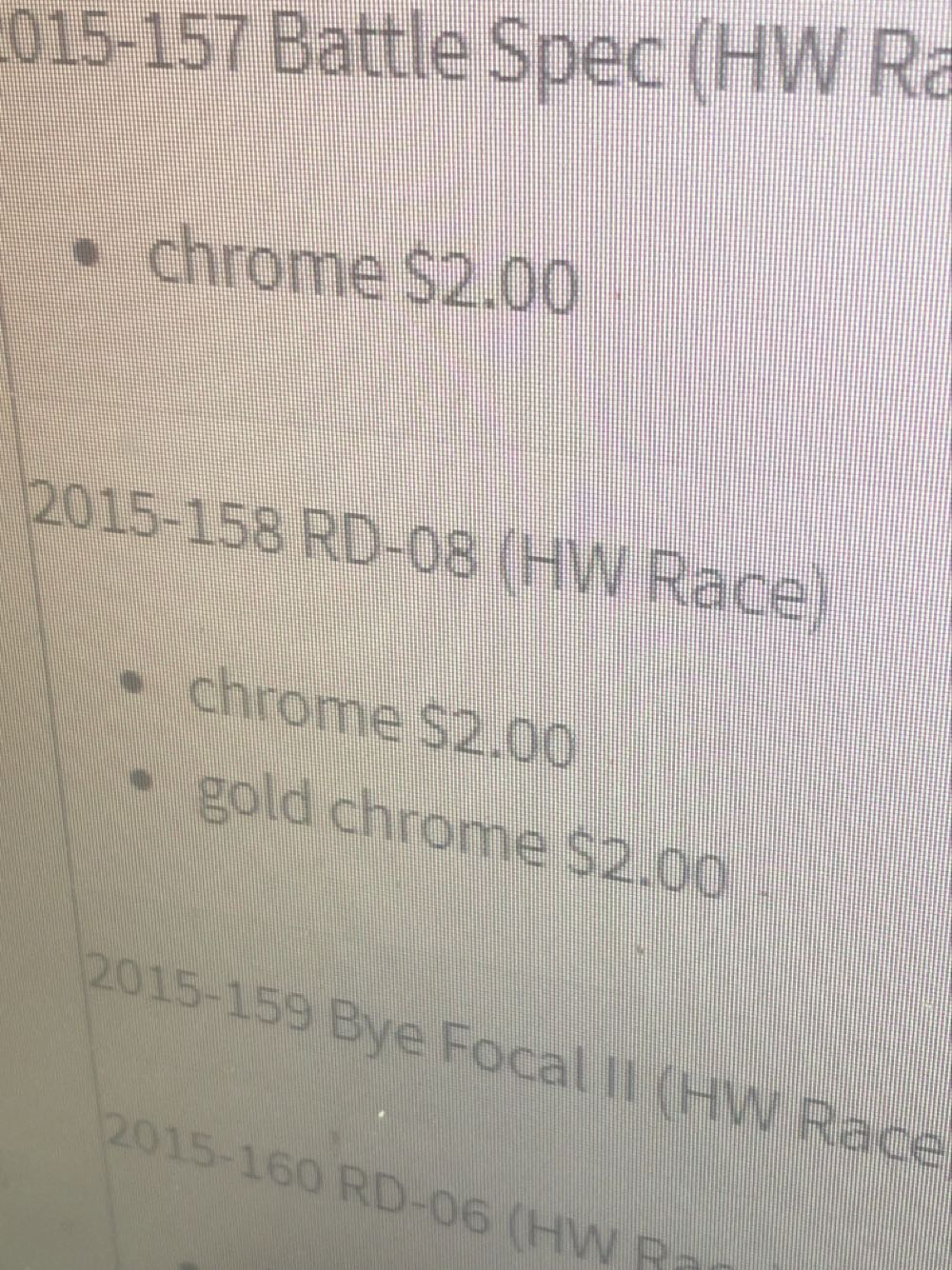 RD-08 - HW RACE-2015 Super Chromes toy car collectible - Main Image 3