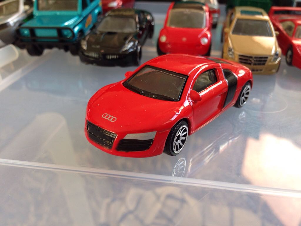 Audi R8 - Majorette toy car collectible - Main Image 1